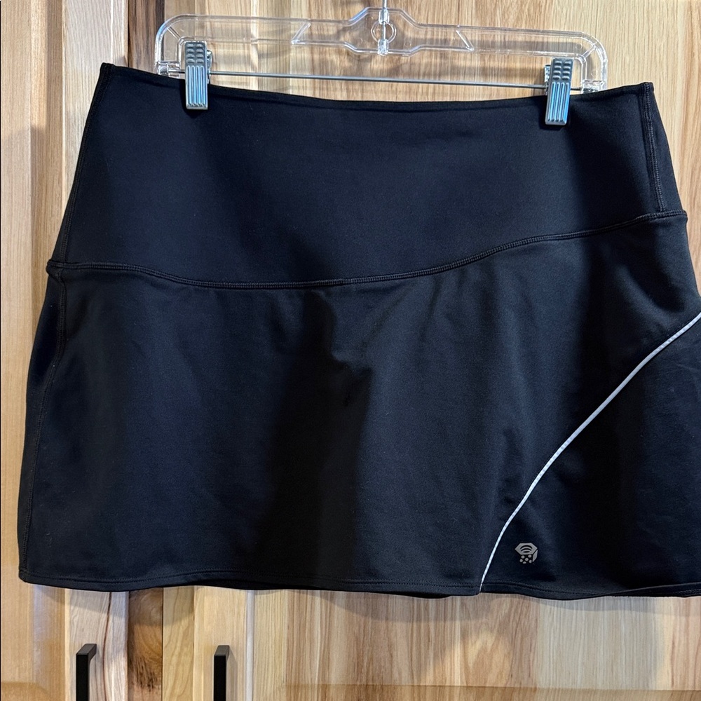 Mountain Hardwear Black Mini Activewear Sporty Pull On Versatile Skort Size XL